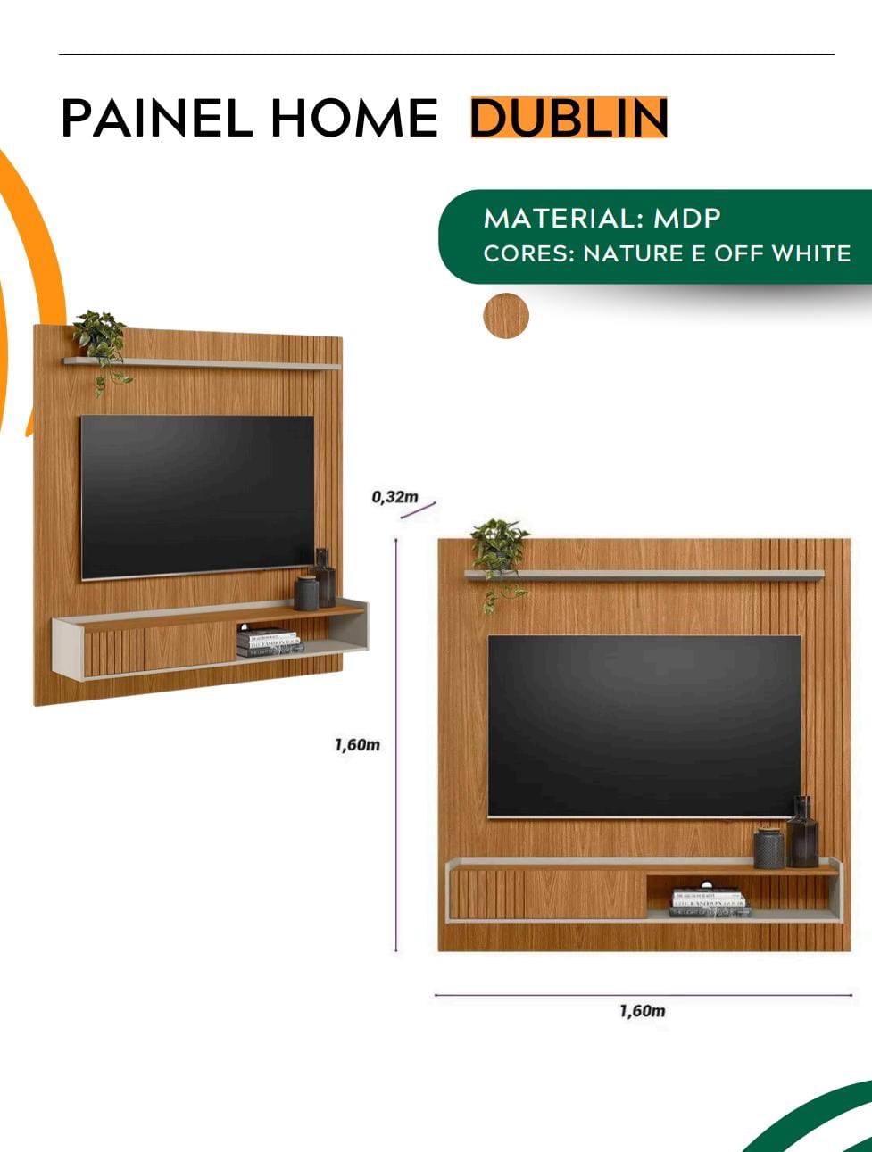 PAINEL HOME LINEA BRASIL DUBLIN