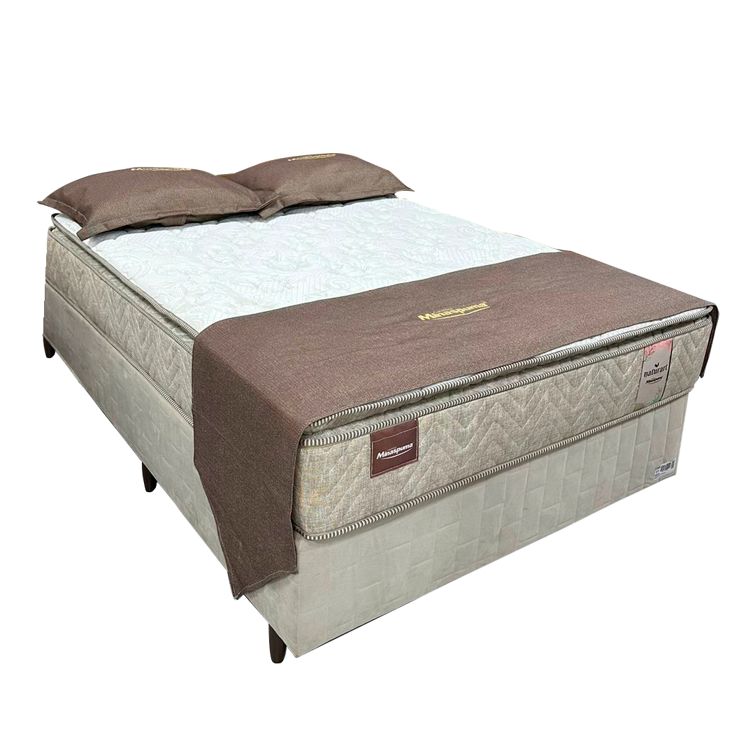 COLCHÃO MINASPUMA NATURART 138X30 BEGE
