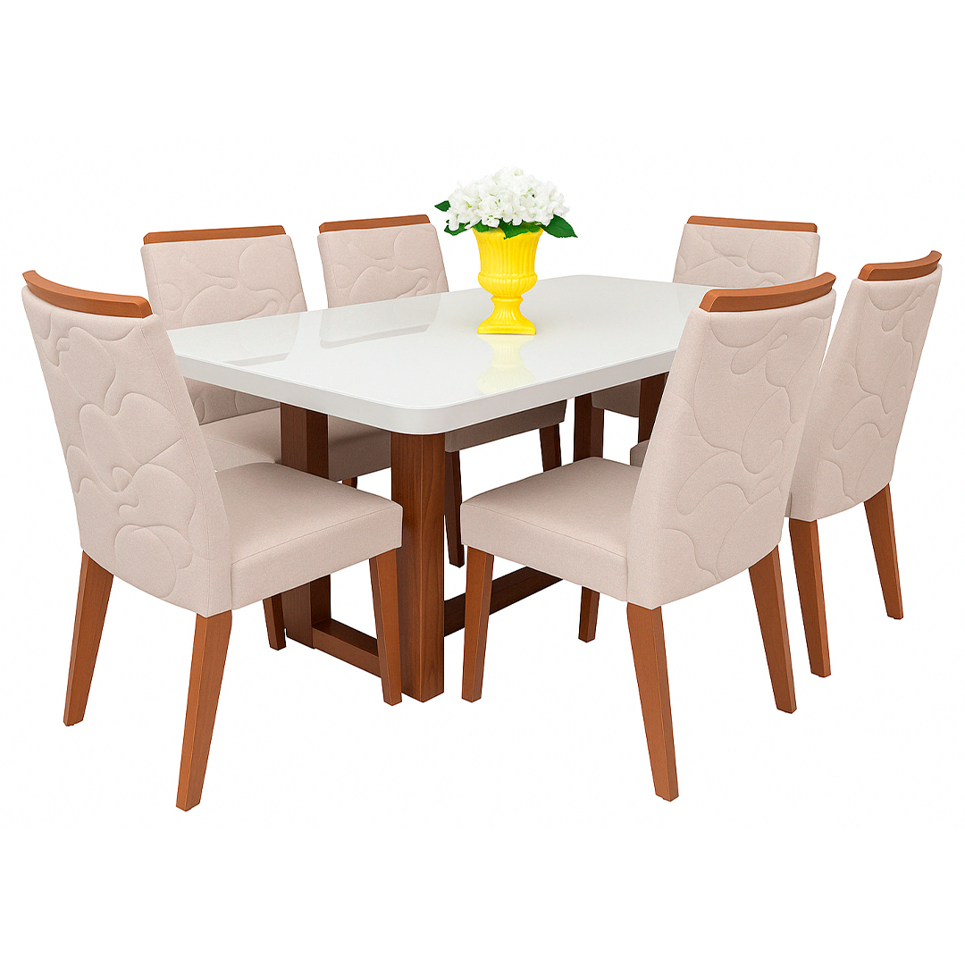 Mesa Sentra 6 Cadeiras Bom Pastor