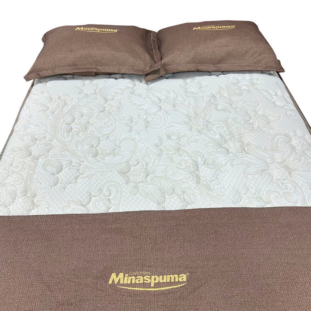 COLCHÃO MINASPUMA NATURART 138X30 BEGE